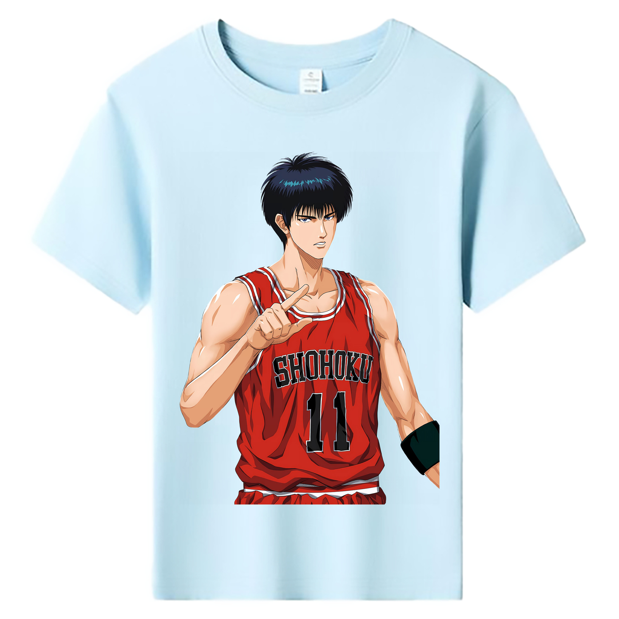 （画像用） SLAM DUNK／スラムダンク 綿100％キッズTシャツ（フロントプリント）